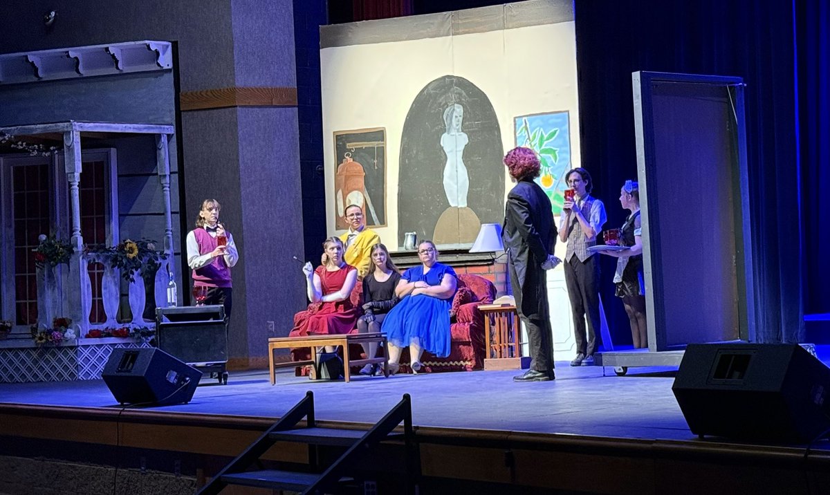 DKESupt's tweet photo. Beyond impressed by the work of everyone involved in this year’s Clue Play by Eastside’s students and staff! #DKE https://t.co/v8i3jKgLZU