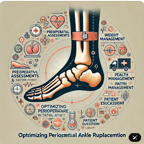 seleneparekhmd's tweet image. Maximize success in #TotalAnkleReplacement w/ right perioperative care! From preoperative assessments to weight management &amp;amp; patient education, this session covers it all. Watch: zurl.co/gU9o  

#PerioperativeCare #TotalAnkleReplacement #SurgicalSuccess