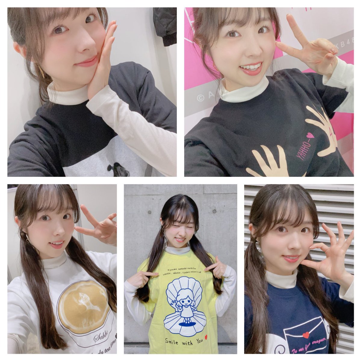 なんてったってAKB48 2日間で無事、歴代の生誕Tシャツ 10枚全て着られ