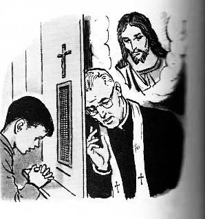 MrCasey62's tweet photo. Eight reasons for frequent Confession: 

• genuine self-knowledge is increased
• Christian humility grows
• bad habits are corrected
• spiritual neglect & tepidity are resisted
• the conscience is purified
• the will is strengthened
• a salutary self-control is attained
• and grace is increased in virtue of the Sacrament itself.