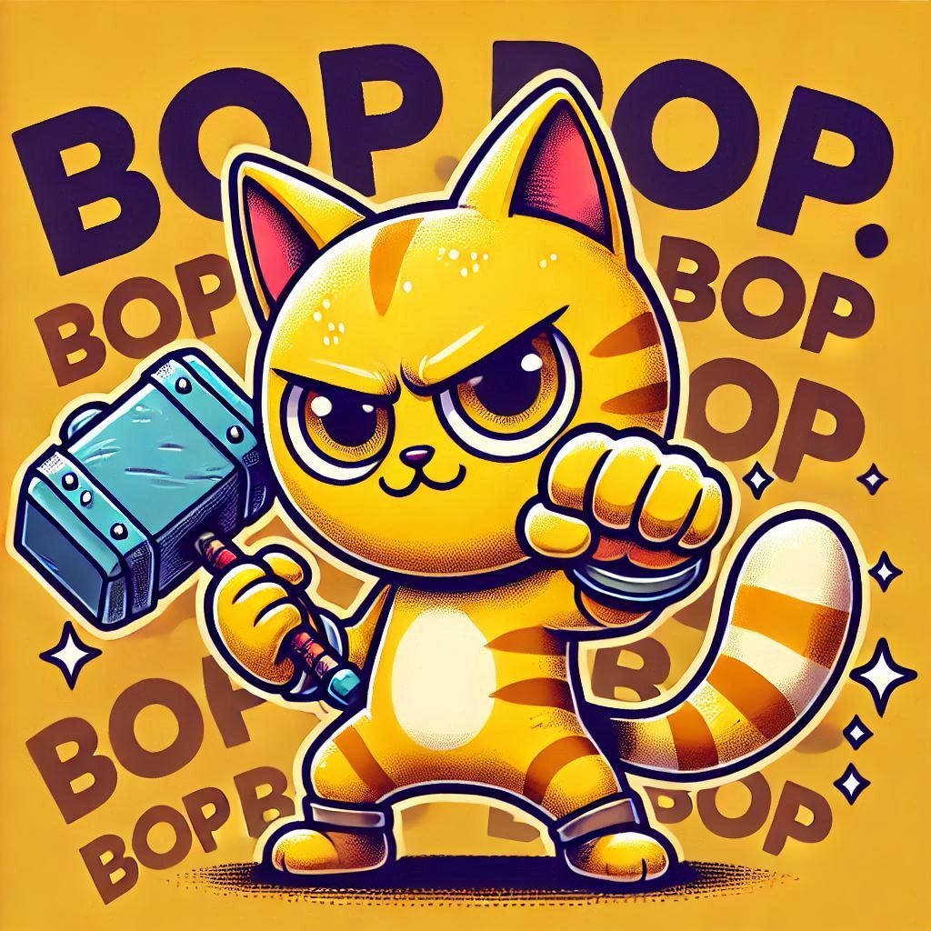 Bopcat_io's tweet photo. Bopcat is ready to fight 🥳

Come along jeets 🔨💯 https://t.co/DnKH3ESfQJ