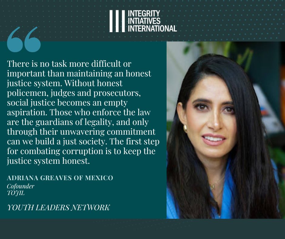 Integrity_IACC's tweet image. III's Youth Leaders Network of courageous activists from 🇻🇪🇿🇲🇱🇧🇵🇭🇳🇬🇲🇽 &amp;amp; more work to #FightCorruption.

Many are involved in the campaign for an #IACCourt. 

Join them in calling for
#IntegrityNow
#AccountabilityNow
#TransparencyNow
because #CorruptionKills &amp;amp; #WeDeserveBetter