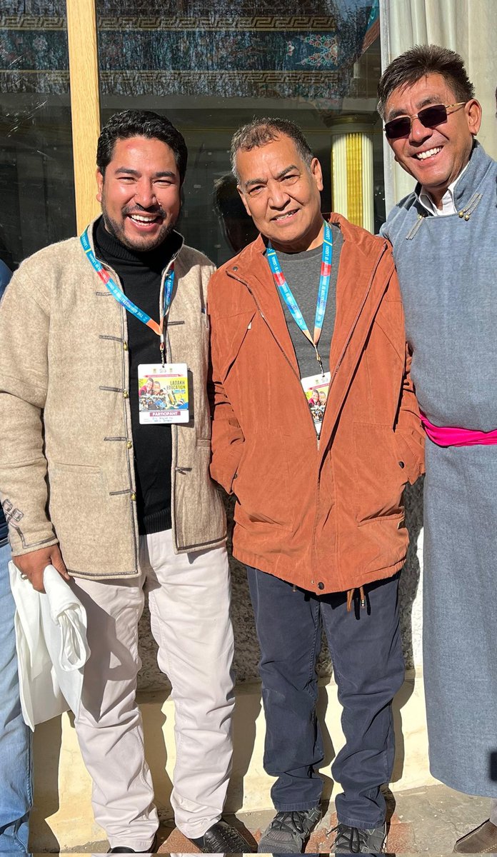 In the company of two teacher one at Higher Secondary School and one at College... The real Gems of Ladakh.....