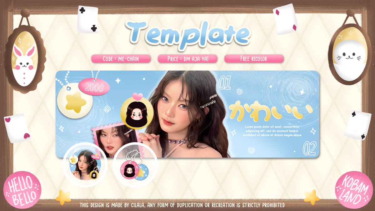 Hi? Help rt

Aku mau jual template layout ini, ini dari katalog lamaku.  Boleh dm aja ya bagi yang minat ~ harganya Cila spill di dm >< oh iya ini dah dapet template chibinya, jadi tinggal kalian gambarin rambut aja sma aksesoris kalo ada ~ 

#zonauang #zonajajan #zonaba
