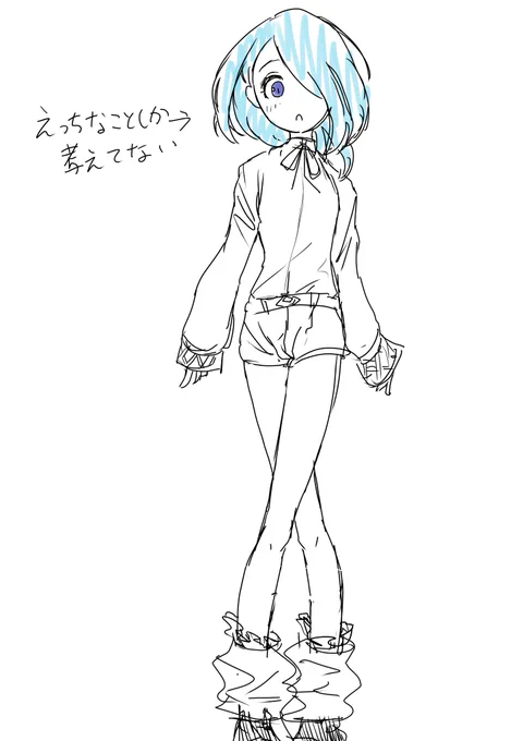 昔からいるうちの子、シヴァ君高校の頃の絵と比較 