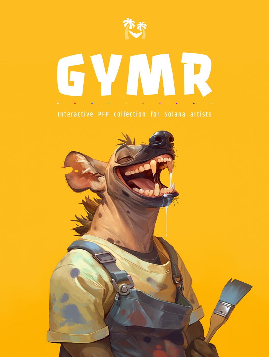 GYMR_NFT's tweet photo. 🎨 Get Your Mood Right 
Let's celebrate Solana artists too

WL spots available
🤝 Follow @GYMR_NFT
❤️ Like 
🔁 RT
⬇️ Drop wallet https://t.co/1RCTPu5gDM