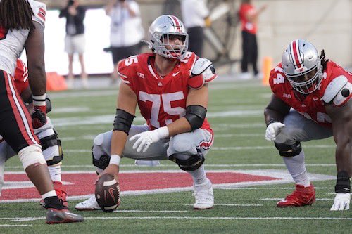 MrOhio's tweet image. Per PFF, the Top 2 highest graded OL vs Indiana… 

1. Austin Siereveld (LG)
2. Carson Hinzman (C)