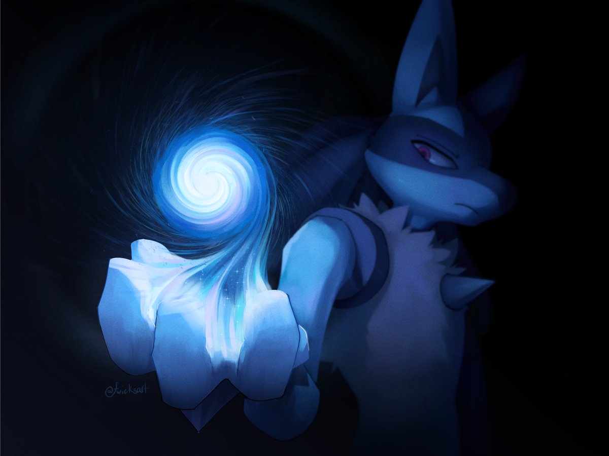 fwicksart's tweet photo. aura sphere https://t.co/E65wFfx1Uh