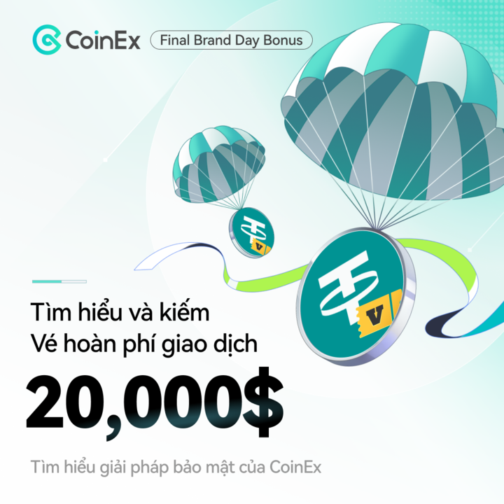 CoinExVietnam's tweet photo. 🎉 Ngày Thương hiệu #CoinExBrandDay tháng 11 của #CoinEx đã đến!
Khám phá các giải pháp bảo mật hàng đầu của chúng tôi và tìm hiểu cách chia sẻ phiếu hoàn tiền trị giá 20.000 đô la!💰 #24thWithCoinEx
✅ Chi tiết chương trình: https://t.co/9AFT7XL4v4
Tham gia tại đây📲 https://t.co/x4t03e098t
👉 Đăng ký tài khoản để join ngay cùng CoinEx: https://t.co/2iwdM0qVDS