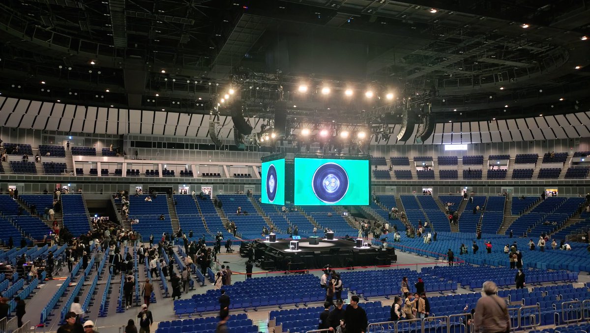 チンチロ横浜アリーナ無事終演&退場。 去年の日本武道館よりも歓声や