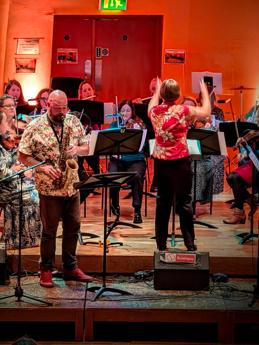 rparker_1's tweet photo. Few photos from yesterday's world premiere at @HullJazzFest. One of the most rewarding projects I've been involved with, and honoured and proud to direct the first orchestra to be invited to play at the festival. Thanks to everyone at @eclectichull, and @ItsTheMighty #music #hull https://t.co/Sl4nbd1pQI