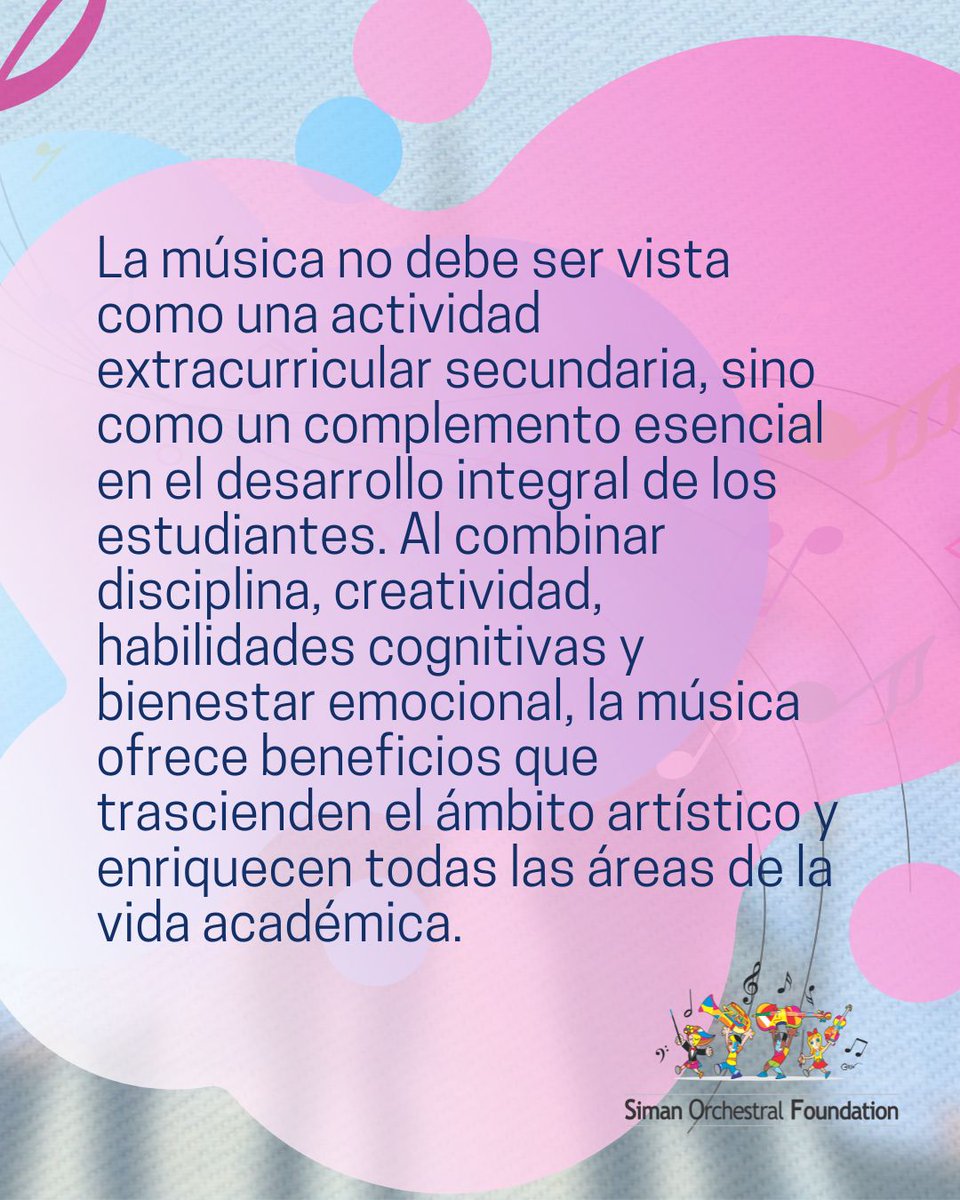 SIMANOF's tweet photo. Además, aprender a tocar un instrumento estimula la memoria, ya que debes recordar notas, ritmos y dinámicas. ¿El resultado? Tu cerebro se fortalece y retienes mejor la información en tus materias escolares. https://t.co/lxKYnKISPK