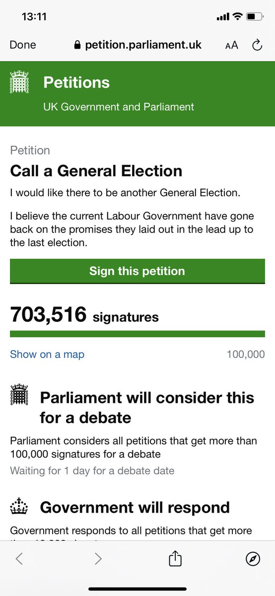 BREAKING NEWS; The Petition DEMANDING another GENERAL ELECTION has now ‘Smashed’ through the 700,000 barrier &amp; that folks is absolutely remarkable in just 24hrs &amp; we are on Now well on our way to the MILLION>Target!

Please Retweet &amp; Share with other like minded people👇✍️👍