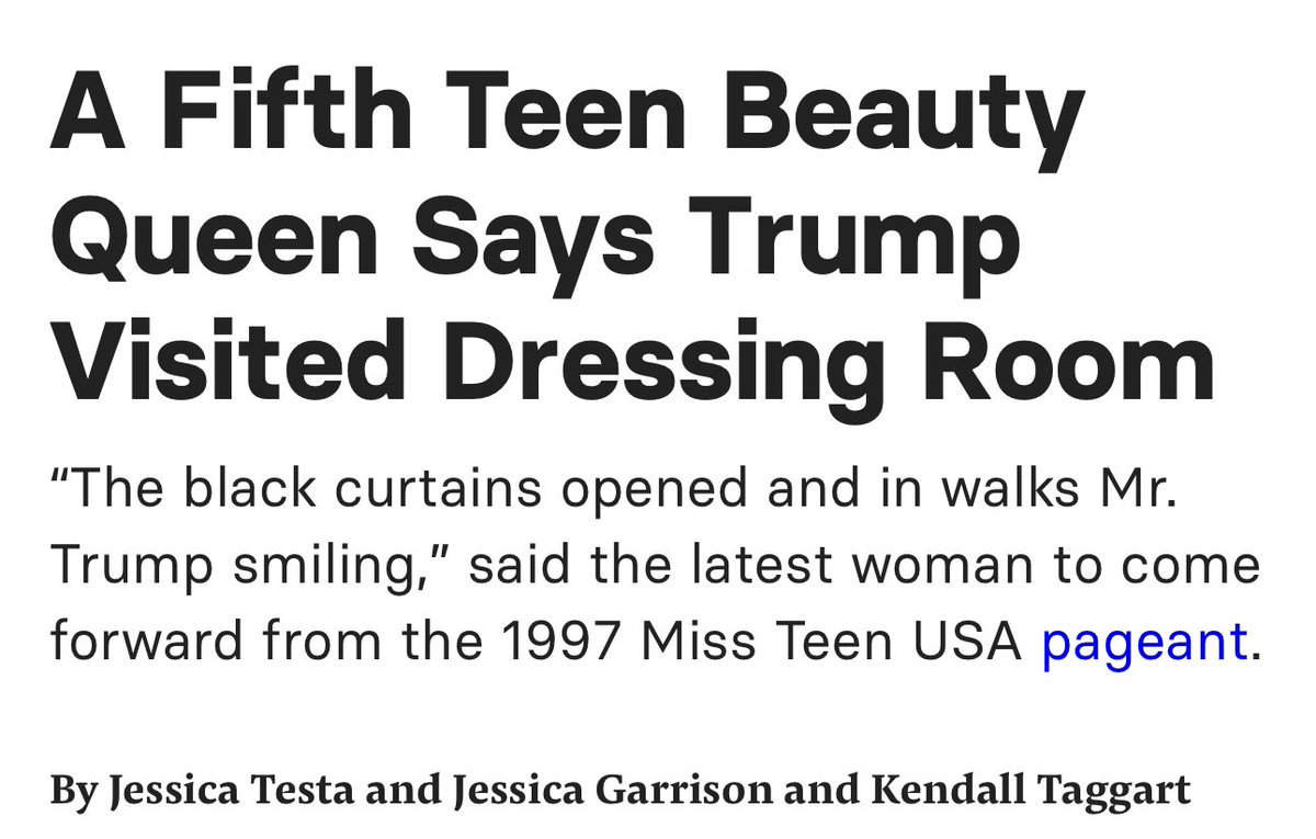 Nancy Mace: “I don’t want men in women’s locker rooms”

“But Trump walked into the locker rooms of young girls as young as 15.”

Nancy Mace: 🤐