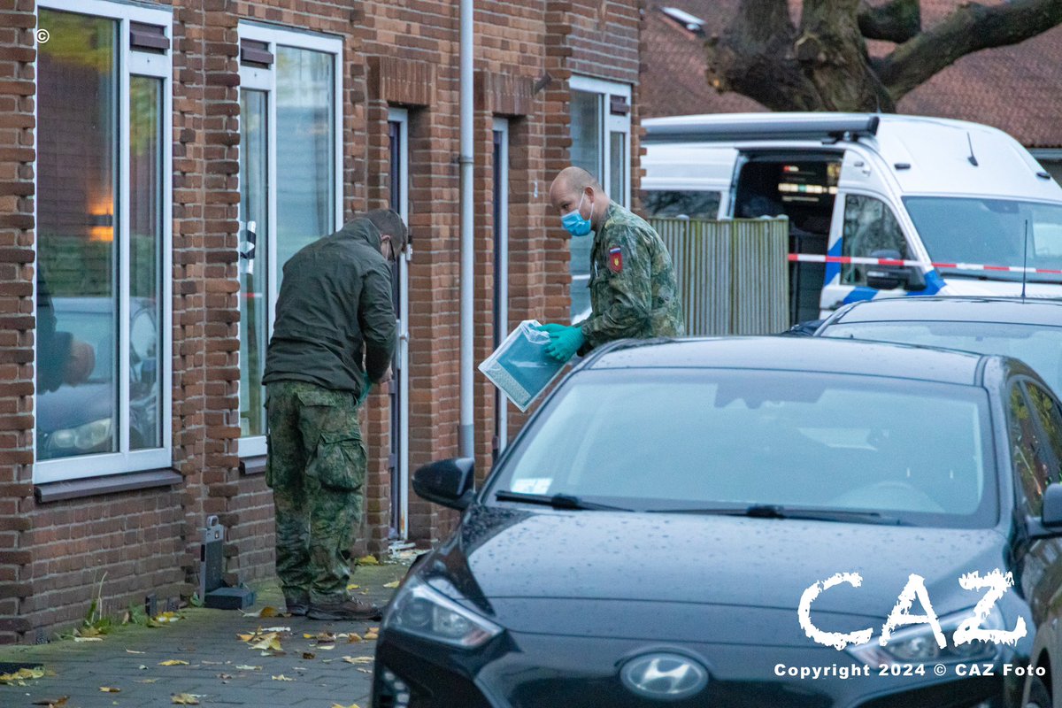 Explosief afgegaan bij voordeur in Muiden