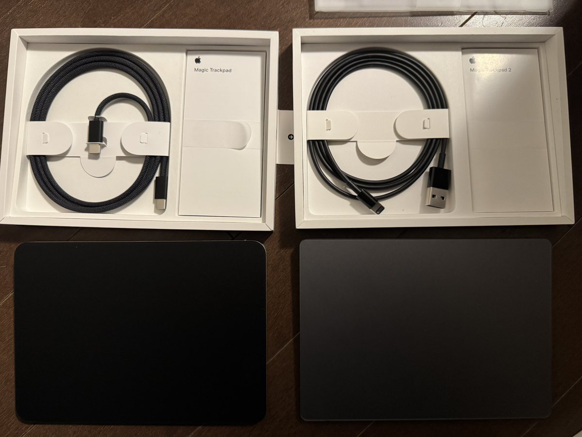 Apple Magic Trackpad （Lightningケーブル版）
