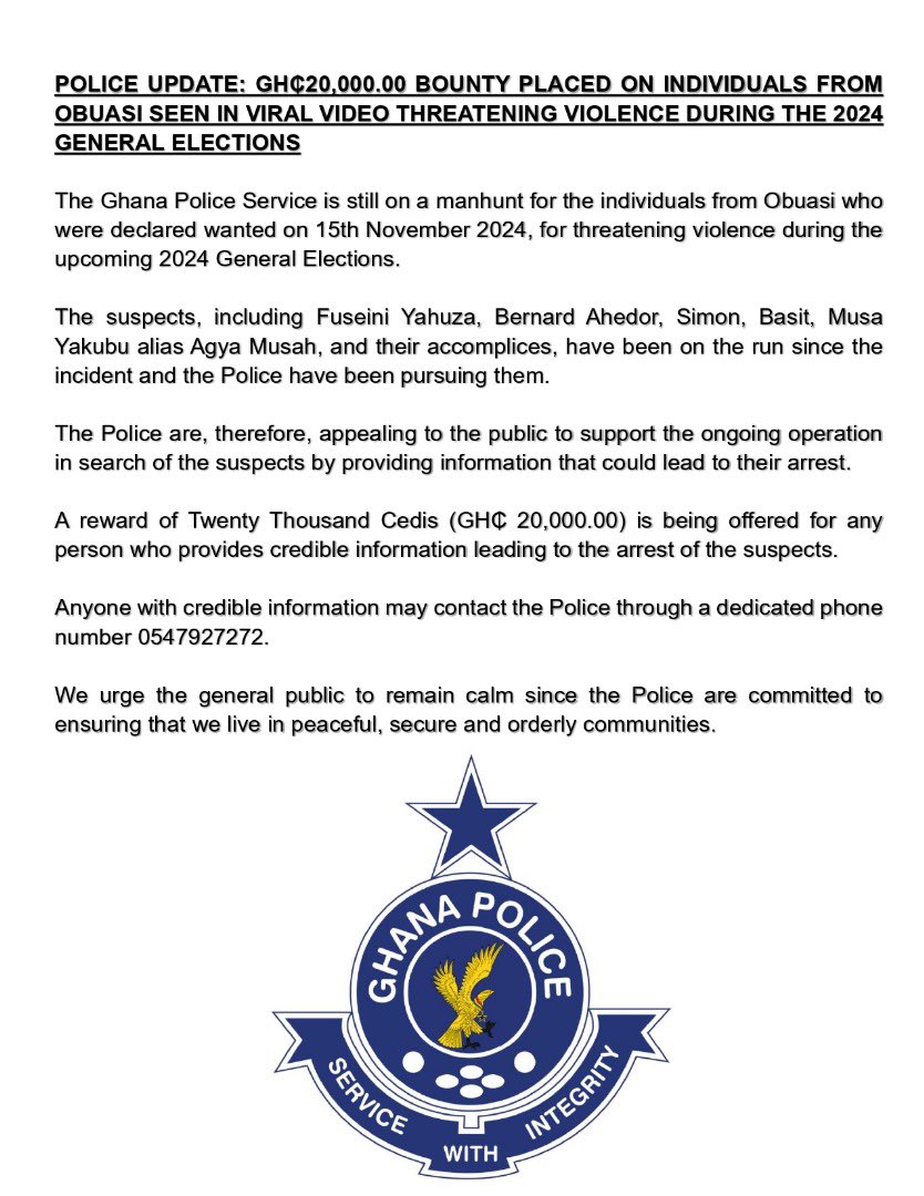 Ghana Police Service tweet media