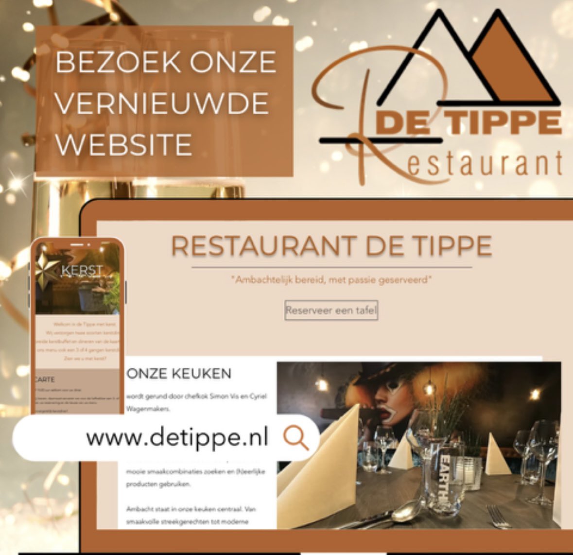Nieuwe site 🤩🙏🏾 we zijn er blij mee
detippe.nl