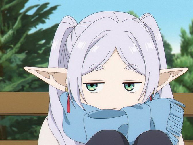 GifsAnime_'s tweet photo. Frieren 💜🤍 https://t.co/FmF2eUkV0v