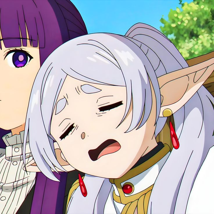 GifsAnime_'s tweet photo. Frieren 💜🤍 https://t.co/FmF2eUkV0v