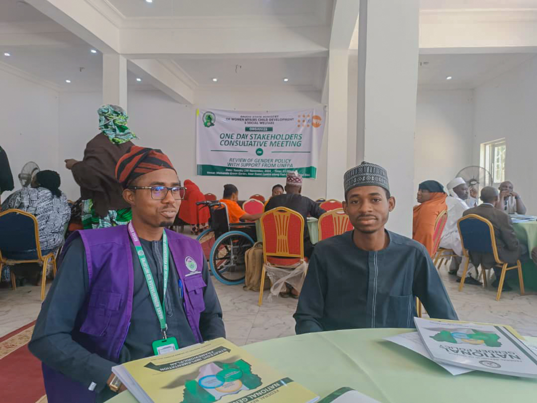 IfwydNg's tweet photo. @IfwydNg joined a consultative meeting with the Ministry of Women Affairs, CSOs, and partners. Represented by Mr. @uzaifa100, we discussed plans for 16 Days of Activism, reviewing the Bauchi Gender Policy, and empowering women. We also announced support for the activities. @UNFPA https://t.co/GHFSXB4IZR