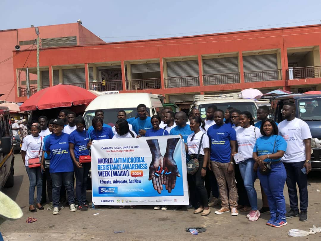 Uhas_Gpsa's tweet photo. Excerpts from yesterday as we hit the streets of Ho, the Oxygen City, to educate them on the safe use of antibiotics.
#WAAW2024 
#AMR https://t.co/11qGZ9cijb