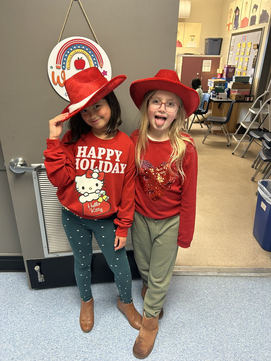 We love spirit days at LE! Great to see all of the Multiples throughout the school on Friday. Next up is our holiday spirit week from Dec 16-20. <a href="/deltasd37/">DeltaSchoolDistrict</a>