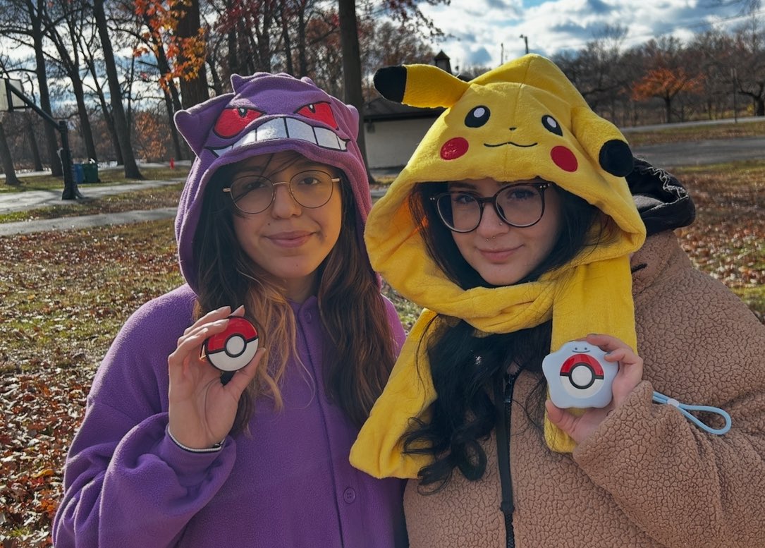franshinies's tweet photo. my bestie &amp; I on wild dayyyy #pokemongowildarea2024 https://t.co/jb1B8xqQlI