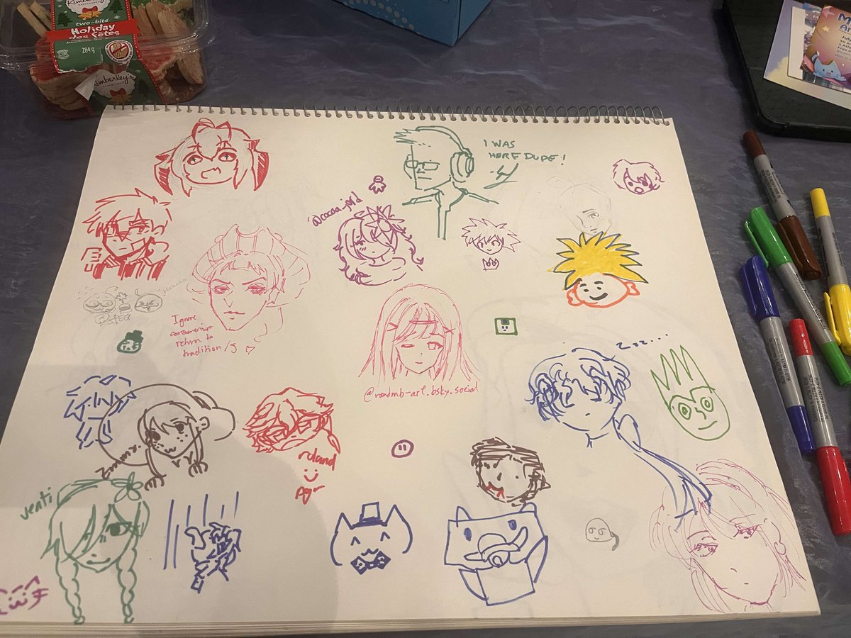 Thanks to everyone who visited our table at Akimatsuri yesterday! Here are some of YOUR doodles you shared 🎨