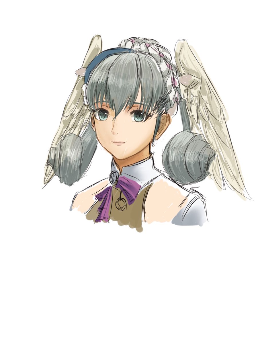 Tai56839808's tweet photo. 久しぶりのメリアちゃん本気で描いてみます！ https://t.co/27bDo7ybed