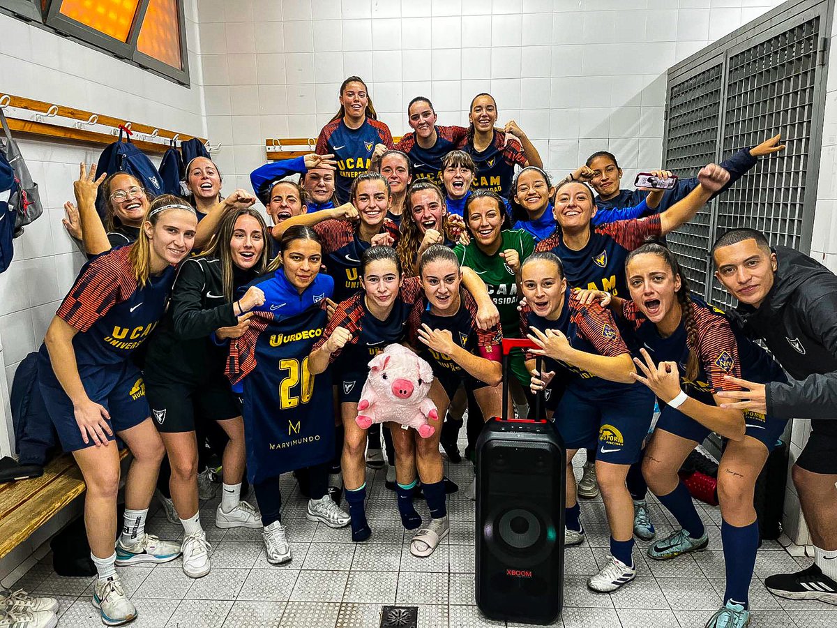 UCAMMurciaCF's tweet photo. Un fin de semana de 🔟

✅ Primer equipo. 
✅ Filial. 
✅ Juvenil A. 
✅ #UCAMFemenino https://t.co/EzZ8X47r7x