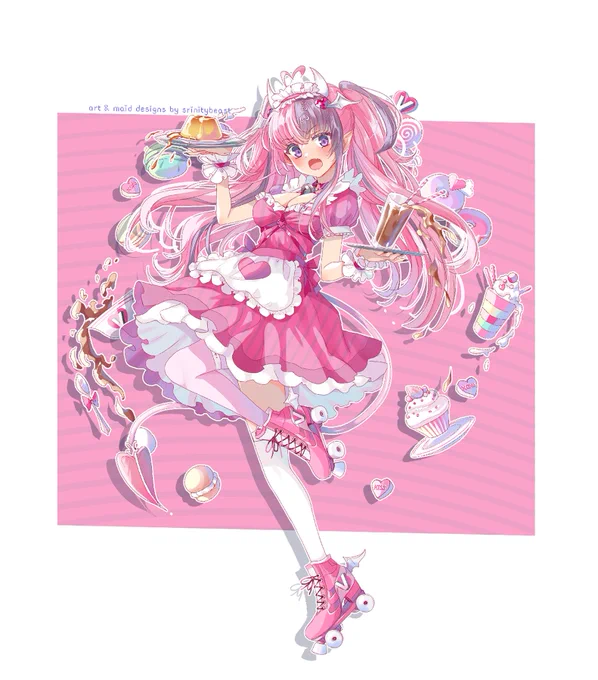 ˗ˋˏ  ˎˊ˗   last of the vshojo maids!   ・    ・   ironmouse | zentreya | projektmelody 