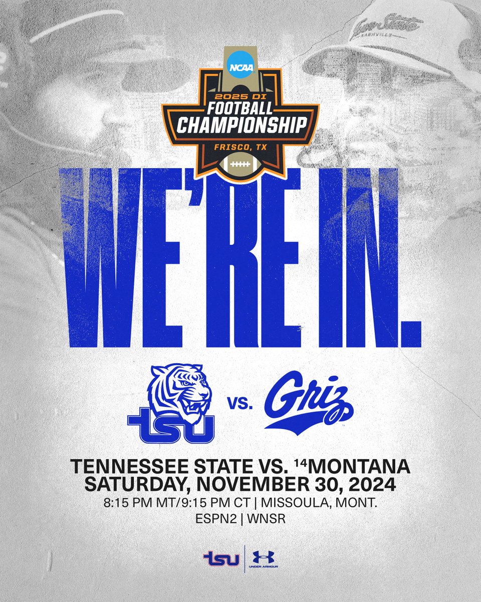 Pack your bags we're off to Missoula to take on 14-seed Montana on Saturday evening, live on <a href="/espn/">ESPN</a> 2 and <a href="/NashSportsRadio/">WNSR - Nashville Sports Radio</a>.