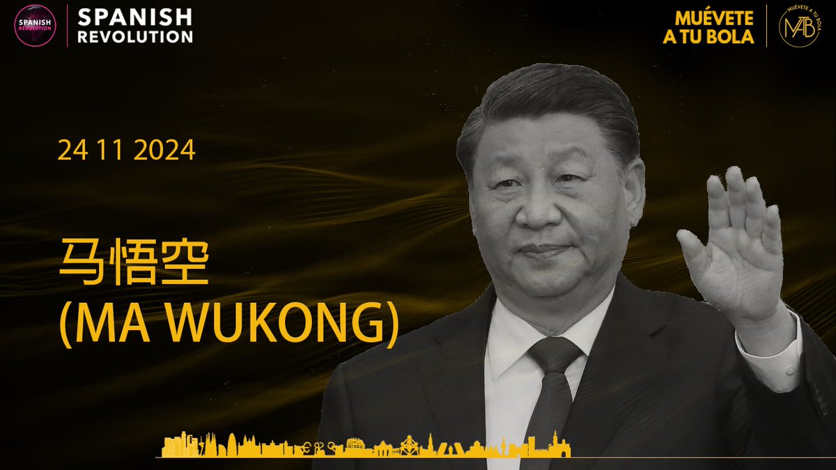 🎙️HOY DOMINGO HAY MATB 🎙️

Hoy a Martín, aka <a href="/Ma_WuKong/">Ma Wukong 马悟空</a> probablemente el Twittero que más sabe de China en España. Charlaremos de  política, economia, educación y otros aspectos de la sociedad China.

🗓️ 24 de noviembre 
🕗 20h (entrevista 21:15)
📺youtube.com/channel/UC9Ijc…