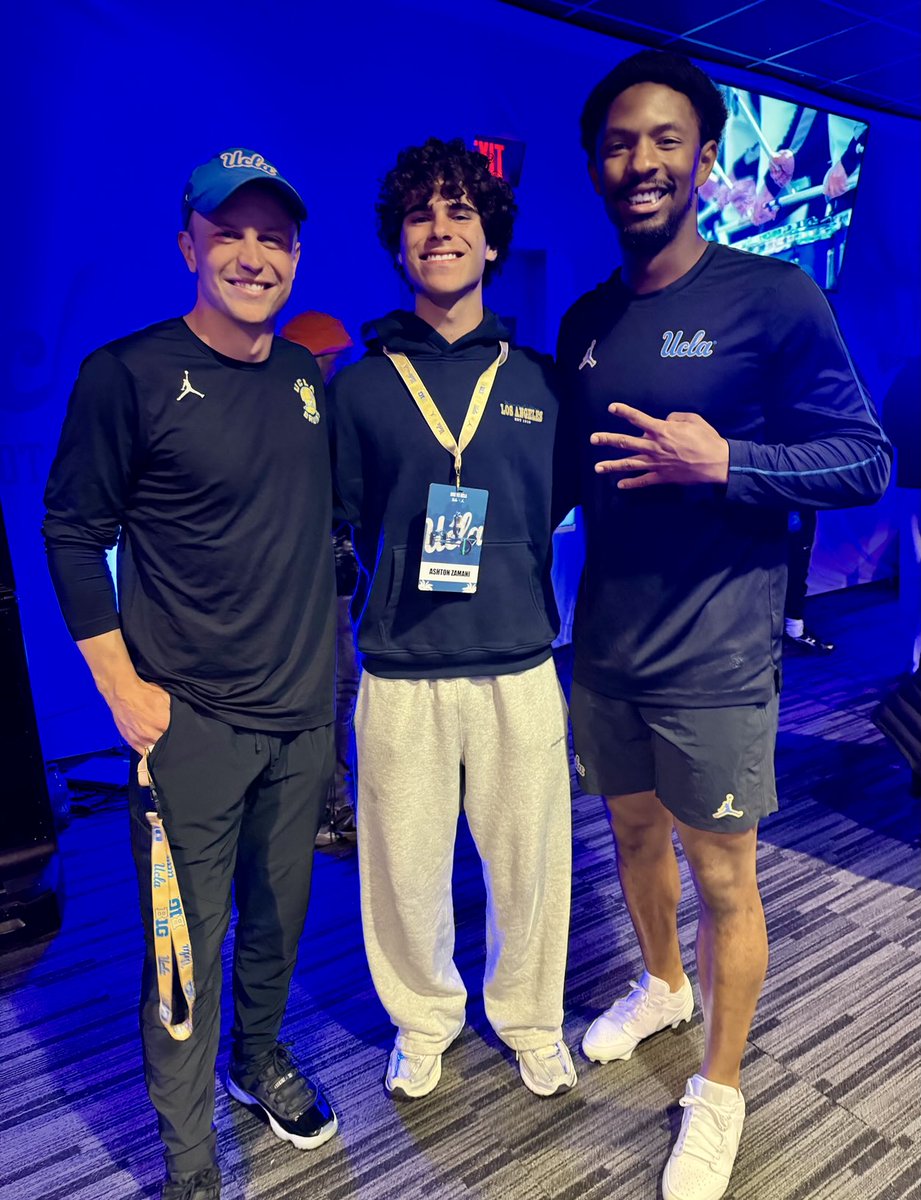 Ashton Zamani 5⭐️ (@ashton_zamani) on Twitter photo Thank you <a href="/UCLAFootball/">UCLA Football</a> for another amazing experience <a href="/KodiWhitfield/">Coach Whit</a> <a href="/CoachTMeyer21/">Tucker Meyer</a> <a href="/COACHSTACE_/">Stacey Ford</a> <a href="/DeShaunFoster26/">DeShaun Foster</a> <a href="/mateen_bhaghani/">Mateen B</a> <a href="/Tracy_McDannald/">Tracy McDannald 📎</a> <a href="/SierraCanyonFB/">Sierra Canyon FBall</a> <a href="/3PointKicking/">3Point Kicking</a> <a href="/BrandonHuffman/">Brandon Huffman</a> Thank you <a href="/UCLAFootball/">UCLA Football</a> for another amazing experience <a href="/KodiWhitfield/">Coach Whit</a> <a href="/CoachTMeyer21/">Tucker Meyer</a> <a href="/COACHSTACE_/">Stacey Ford</a> <a href="/DeShaunFoster26/">DeShaun Foster</a> <a href="/mateen_bhaghani/">Mateen B</a> <a href="/Tracy_McDannald/">Tracy McDannald 📎</a> <a href="/SierraCanyonFB/">Sierra Canyon FBall</a> <a href="/3PointKicking/">3Point Kicking</a> <a href="/BrandonHuffman/">Brandon Huffman</a>