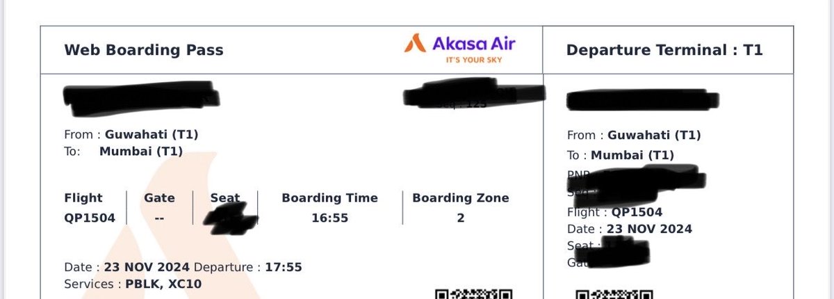 heureuxarup's tweet photo. ⁦@AkasaAir⁩ ⁦@GuwahatiAirport⁩ 

A horrible experience:
The ground staff displayed a highly unprofessional attitude. I had already paid for additional weight allowance and extra luggage, yet we were asked to make further payments for the extra luggage. https://t.co/T3c0Ue3P0L