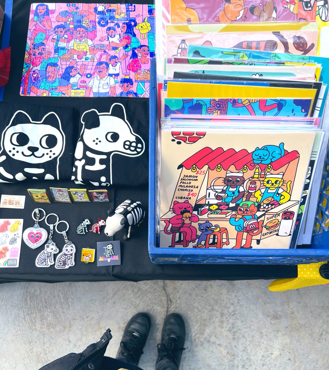 Hoy en House of vans :)