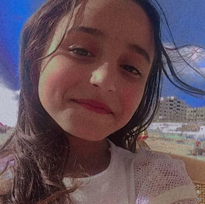 Israel killed Tala today in Gaza.

She was only 9 years old.