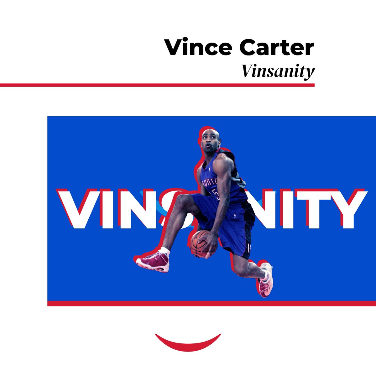 Sonreiresde's tweet photo. Hoy nuestra cita de cada domingo se la dedicamos a un jugador legendario, #VinceCarter. 

Repaso de @Challen_ a la carrera de uno de los jugones con los que forrábamos carpetas. 👇🏻👇🏻 

Esperamos que os guste. 

📲 https://t.co/mp9Z9zz9cH

#SonreiresdeJugones #vinsanity https://t.co/uLHt9ZzhhV