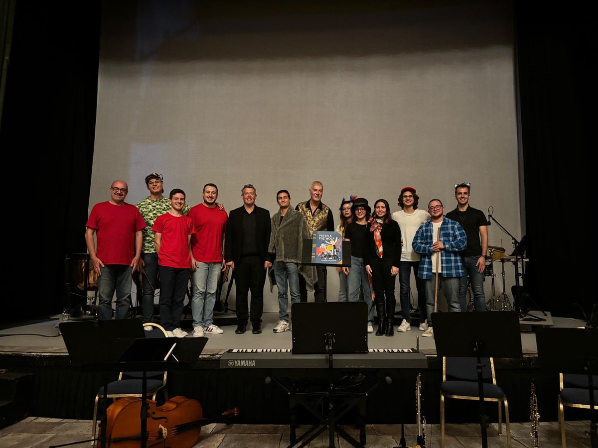 Peter and the Wolf over and out!

Thanks so much to our wonderful team both on and off stage, Véronique Vella for your orchestrations and Alan Montanaro as our narrator.

Going home with a full heart, having fallen in love with beautiful Malta and its people all over again! 🇲🇹