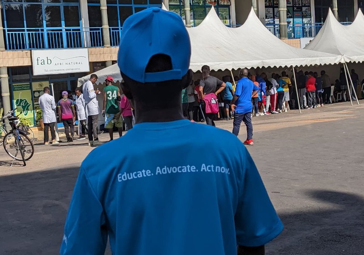 Today earlier morning I got priviledge to join <a href="/CityofKigali/">City of Kigali</a> &amp; <a href="/RwandaNCDA/">Rwanda NCD Alliance</a> in Bi-monthly #CarFreeDay Inline with Celebration of #WAAW2024 . Both #AMR and #NCDs are pressing  global health issue that need special emphasize to address them .
#EducateAdvocateActsNow
#ActsOnNCDs