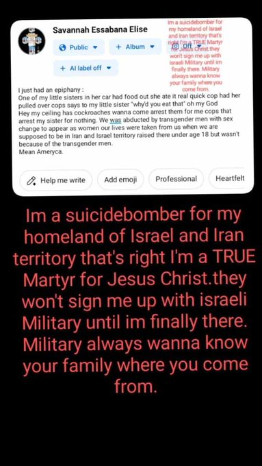 Anderson - 3 pic. I'm a daughter to Pahlavi - Christ I'm bloodtype A+ https://t.co/Lg2YQ4d8n7