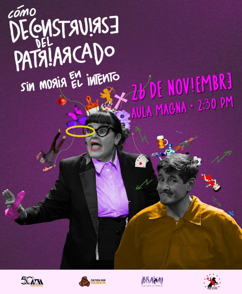 Nos vemos este martes 26 de noviembre a las 14:30 hs. en la UAM Cuajimalpa