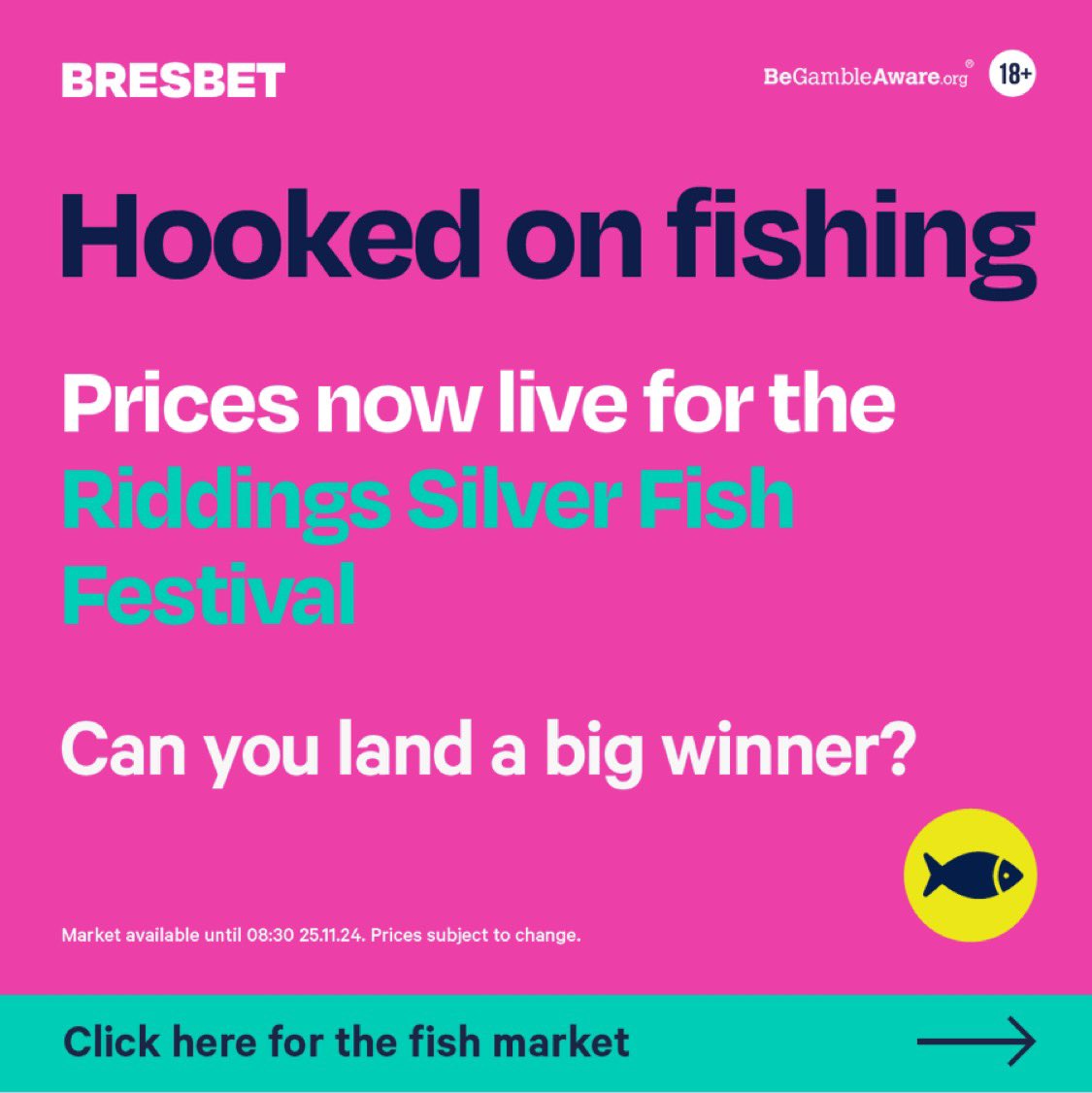 BresBet's tweet image. Fishing for more? We’ve got the perfect plaice…

bresbet.com/event/54842789…

#Fishing #FishingBetting #Riddings