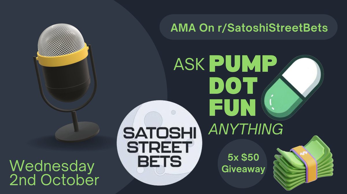 This event with <a href="/SatoshiStBets/">SatoshiStreetBets™</a> and Pump Fun team @pumpdotfun was seen by nearly 1 million people and no one asked why you have been holding money from these investors for months. 

Why are you constantly stalling them, did you lose money by making leveraged transactions with
