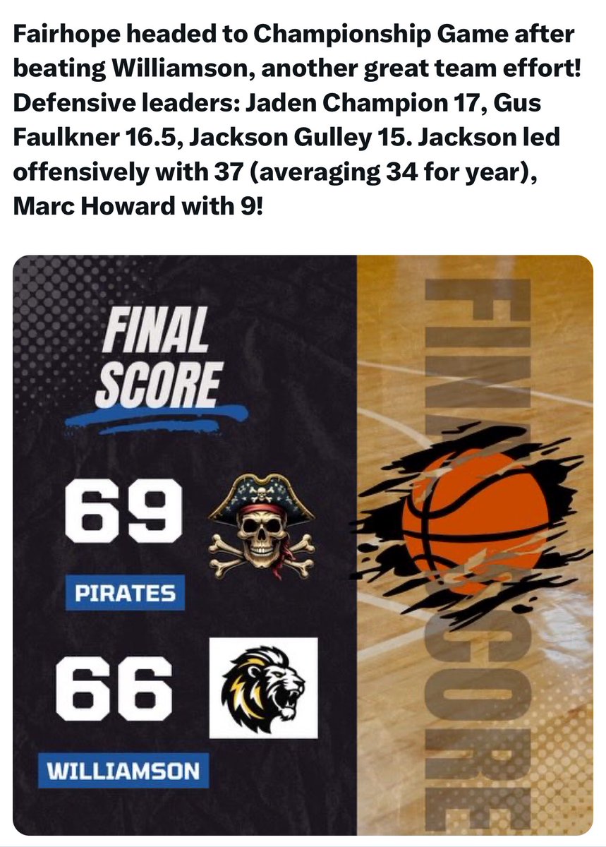 CoachG251's tweet photo. @Gulley4Jackson goes for 37 and the win last night against a aggressive Williamson team  @JamieShaw5 @PrepHoopsAL @bamahoopxposure @jakelieberman2 @southside_hoops @AL7ABasketball https://t.co/MTRso3boN8