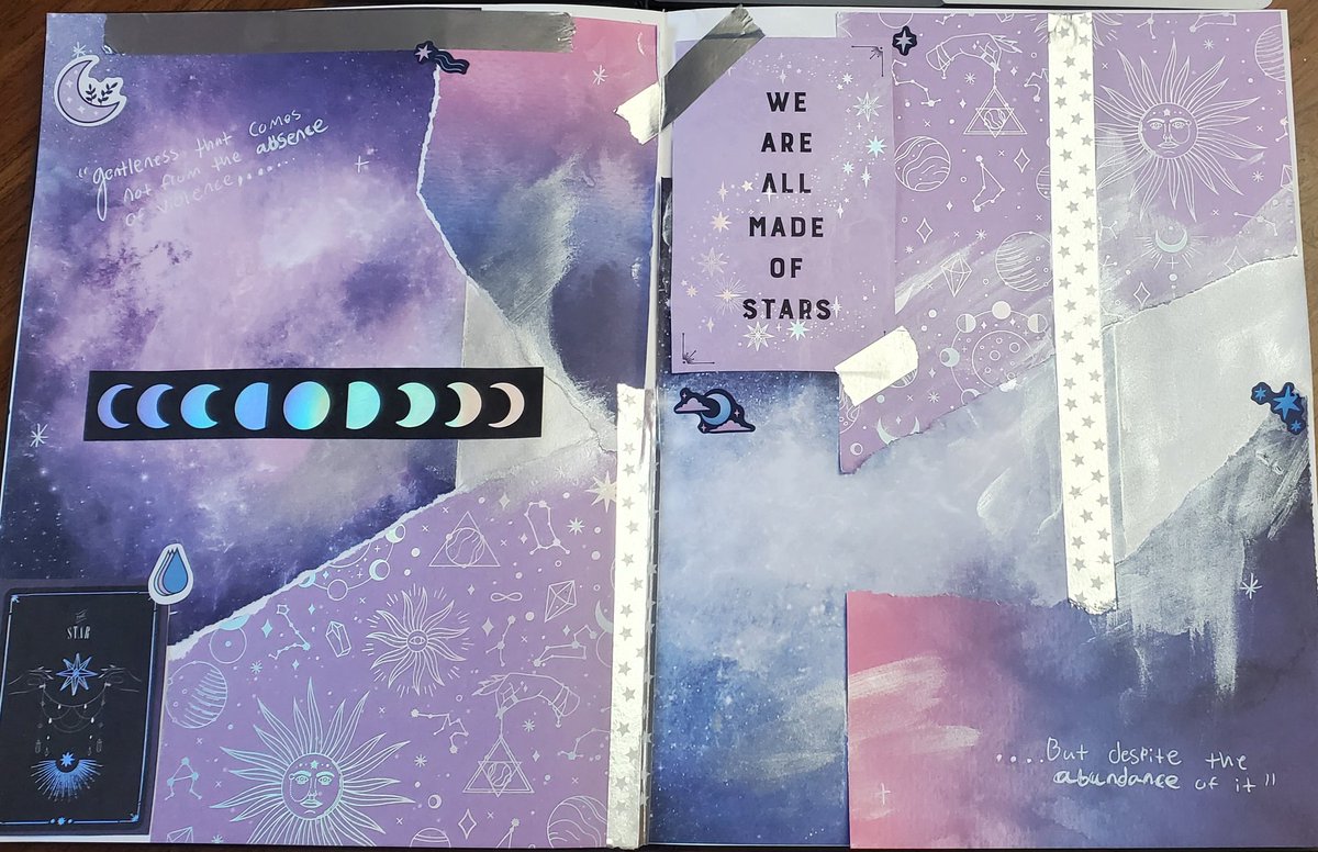 journalkel's tweet photo. Would love to connect with more people who junk journal / scrapbook 💖  here's some of my spreads https://t.co/v8FWt3Qsbx