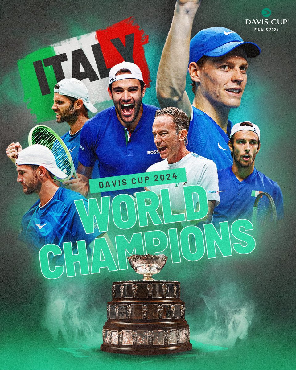 grande_flagello's tweet photo. L'insalatiera è ancora nostra! 🥕
#DavisCup #Sinner https://t.co/TRkie9FhhN