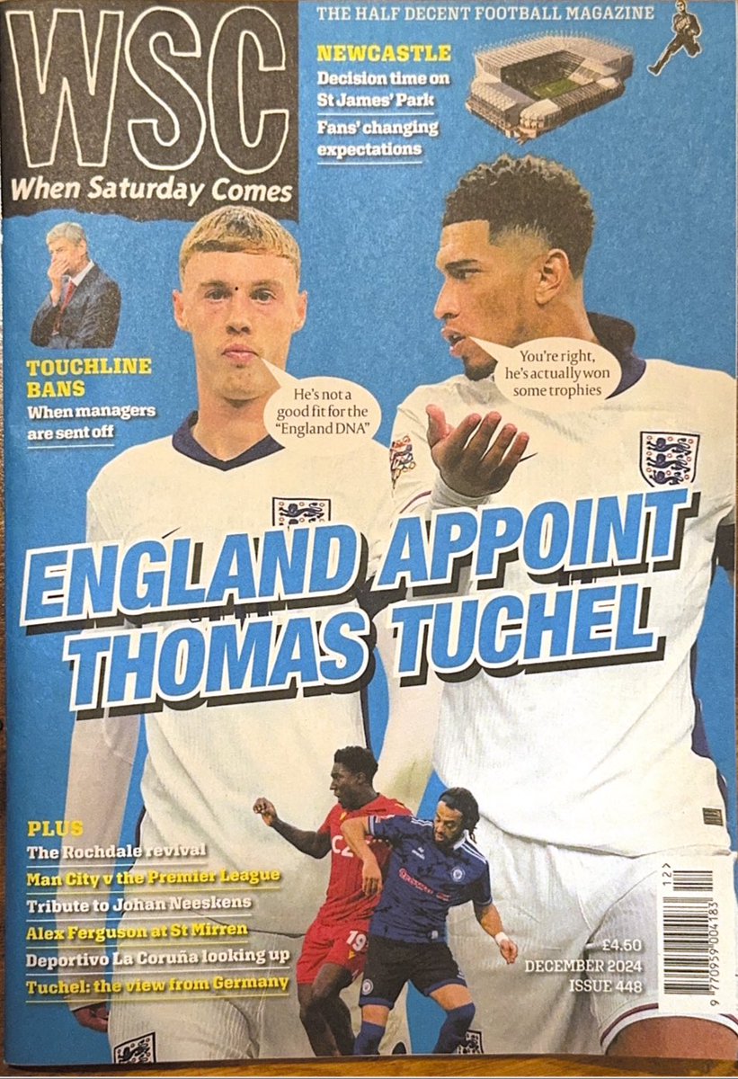 OxenhopeRecFC (@oxenhoperecfc) on Twitter photo FEATURED | Brilliant to be featured in this month’s issue of <a href="/WSC_magazine/">When Saturday Comes</a> . A great selection of photos taken by <a href="/PaulWYI/">Paul Thompson</a> , from our fixture against Ripon on 12th October that really capture our club 🧡
Available to buy from When Saturday Comes website and WH Smith’s 📖 FEATURED | Brilliant to be featured in this month’s issue of <a href="/WSC_magazine/">When Saturday Comes</a> . A great selection of photos taken by <a href="/PaulWYI/">Paul Thompson</a> , from our fixture against Ripon on 12th October that really capture our club 🧡
Available to buy from When Saturday Comes website and WH Smith’s 📖