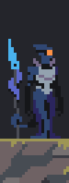 BeeboGreebo's tweet photo. The Emissary, one of the many cut characters that didn't make it into Risk of Rain Returns. This one only had concept art so I figured I would make what their in-game sprite could've looked like.
#RiskofRain #riskofrain2 #riskofrainreturns #rorr #art #pixelart https://t.co/HBLhAFaheZ